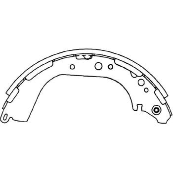 注文コード:34991293 ブレーキシュー(ハーフタイプ) MKカシヤマ