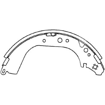 注文コード:34991433 ブレーキシュー(ハーフタイプ) MKカシヤマ