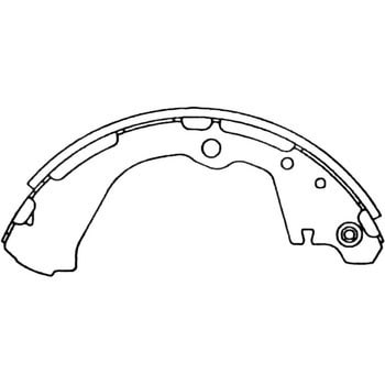 注文コード:34991451 ブレーキシュー(ハーフタイプ) MKカシヤマ