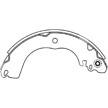 注文コード:34991582 ブレーキシュー(ハーフタイプ) MKカシヤマ