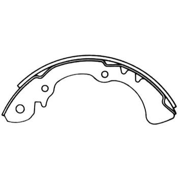 注文コード:34991677 ブレーキシュー(ハーフタイプ) MKカシヤマ