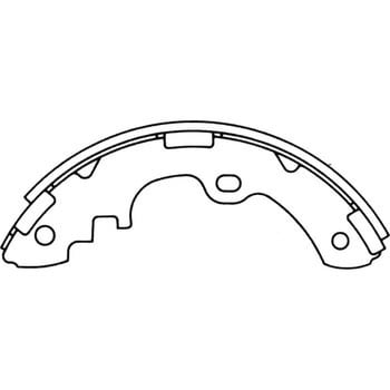 注文コード:34991896 ブレーキシュー(ハーフタイプ) MKカシヤマ
