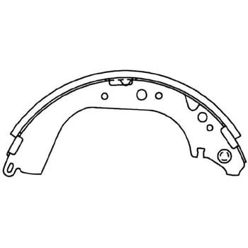 注文コード:34991923 ブレーキシュー(ハーフタイプ) MKカシヤマ