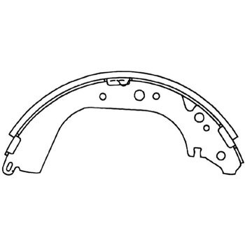 注文コード:34992142 ブレーキシュー(ハーフタイプ) MKカシヤマ
