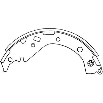 注文コード:34992544 ブレーキシュー(ハーフタイプ) MKカシヤマ