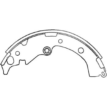 注文コード:34992553 ブレーキシュー(ハーフタイプ) MKカシヤマ