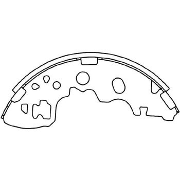 注文コード:34993262 ブレーキシュー(ハーフタイプ) MKカシヤマ