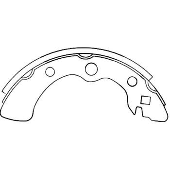注文コード:34993707 ブレーキシュー(ハーフタイプ) MKカシヤマ