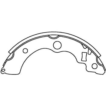 注文コード:34993874 ブレーキシュー(ハーフタイプ) MKカシヤマ