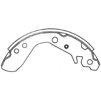 注文コード:34993883 ブレーキシュー(ハーフタイプ) MKカシヤマ