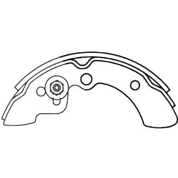 注文コード:34994075 ブレーキシュー(ハーフタイプ) MKカシヤマ