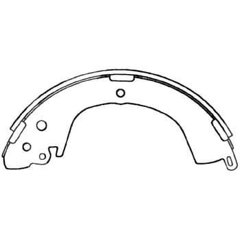 注文コード:34994434 ブレーキシュー(ハーフタイプ) MKカシヤマ