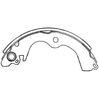 注文コード:34994504 ブレーキシュー(ハーフタイプ) MKカシヤマ