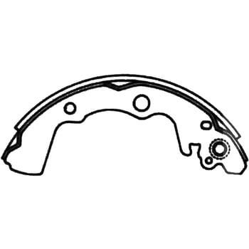 注文コード:34994653 ブレーキシュー(ハーフタイプ) MKカシヤマ