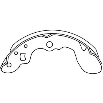 注文コード:34994924 ブレーキシュー(ハーフタイプ) MKカシヤマ