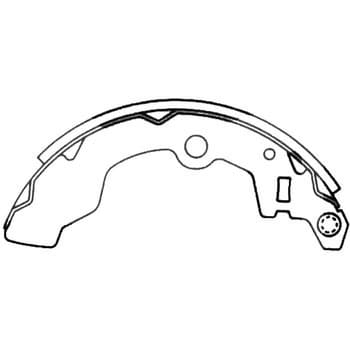 注文コード:34995012 ブレーキシュー(ハーフタイプ) MKカシヤマ