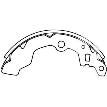 注文コード:34995064 ブレーキシュー(ハーフタイプ) MKカシヤマ