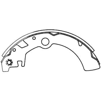 注文コード:34995116 ブレーキシュー(ハーフタイプ) MKカシヤマ