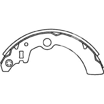 注文コード:34995213 ブレーキシュー(ハーフタイプ) MKカシヤマ