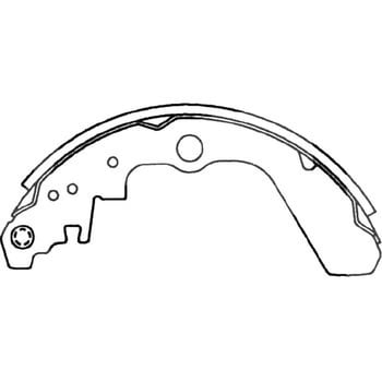 注文コード:34995231 ブレーキシュー(ハーフタイプ) MKカシヤマ