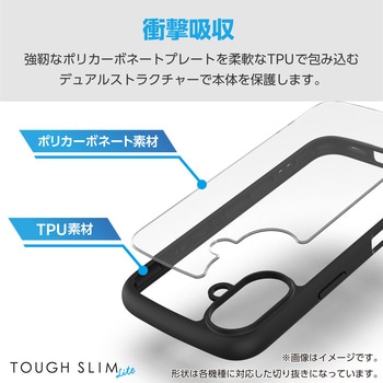 注文コード:36210950,36210959,36210968 Google Pixel 9a ケース ハイブリッド 衝撃吸収 軽量 薄型 カメラレンズ保護設計 - エレコム