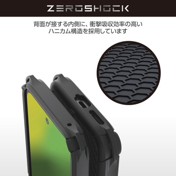 注文コード:36211221 Google Pixel 9a ケース ソフト 衝撃吸収 カメラレンズ保護設計 ワイヤレス充電可 ZEROSHOCK - エレコム