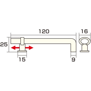 注文コード:37478387 ダイカストアジャストハンドル アイワ金属