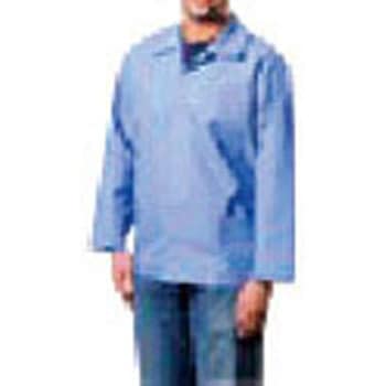 ESD HEAVY DUTY COTTON POLY BLUE DESCO