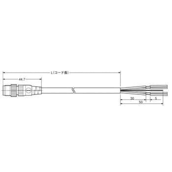 omron シールド型ケーブル付コネクタ(DCA1-5CN05W1) :20230929160623