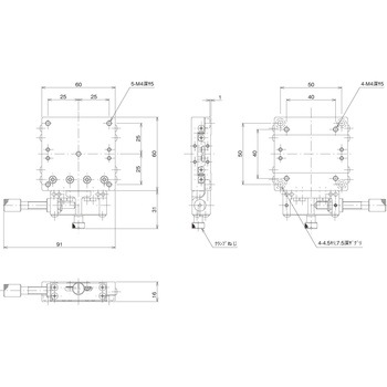 注文コード:39217534 ハイグレードXステージ 60×60(対称型) 中央精機