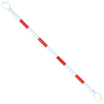 注文コード:41479848 Wコーン専用コーンバー 1.5m 赤白 大リング 安全興業