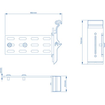 注文コード:41561226 DIN RAIL KIT ADAPTOR テルトニカ・ネットワークス