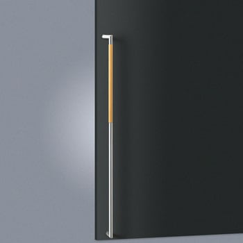 注文コード:41656337,41656346 【オーダー】ドアハンドル 丸型 振り出しタイプ ユニウッド(積層強化木) T2751 UNION(ユニオン)