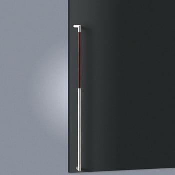 注文コード:41656355,41656364 【オーダー】ドアハンドル 丸型 振り出しタイプ ユニウッド(積層強化木) T2751 UNION(ユニオン)