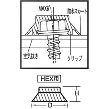 注文コード:41754711 テクノシールピアス カラーキャップHEX用クリーム(1662) (樹脂)(パック品) 大阪魂