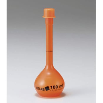 注文コード:42703703,42703746,42703755,42703764 PMPメスフラスコ 遮光性 三商