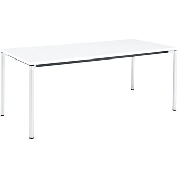 注文コード:43347134 ミーティング用テーブル JUTO角形天板(配送・組立サービス付き) コクヨ