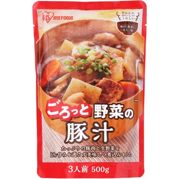 ケース 豚汁 500g ×12入り アイリスオーヤマ
