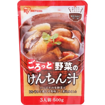ケース けんちん汁 500g ×12入り アイリスオーヤマ