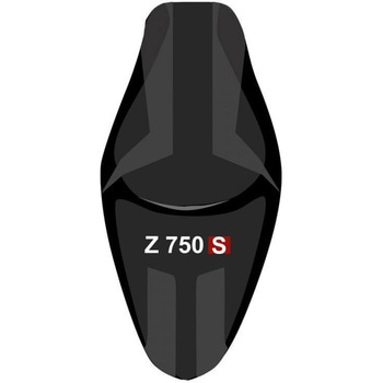 シートカバー Z750S/ブラック nubuck/ブラック/ホワイト レター BAGSTER (バグスター)