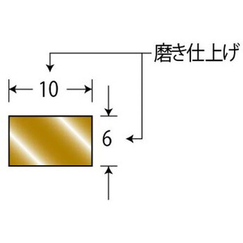 注文コード:44100107,44100116 床金物 見切り金物 真鍮製フラットバー アシスト