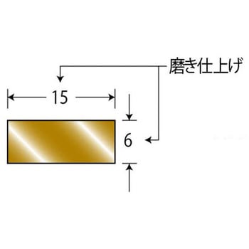 注文コード:44100150,44100159 床金物 見切り金物 真鍮製フラットバー アシスト