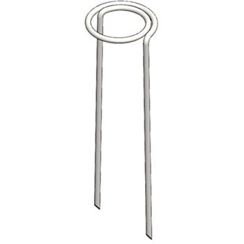 注文コード:45206387 フラット杭 Φ35 浅野木工所