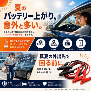 注文コード:00695716 ブースターケーブル120A5M - AUG