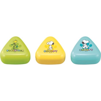 スヌーピー おにぎりケース3個セット オーエスケー