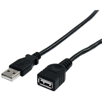 3m ブラックUSB2.0延長ケーブル USB A オスーUSB A メス StarTech.com
