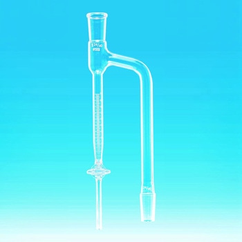 透明水分定量受器 コック付 共通24 TGK(東京硝子器械)