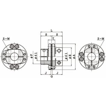 精密バネ軸継手 TCDシリーズ 酒井製作所