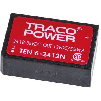 注文コード:48762273,48762307 TRACOPOWER 絶縁DC-DCコンバータ TEN 6N TRACO POWER