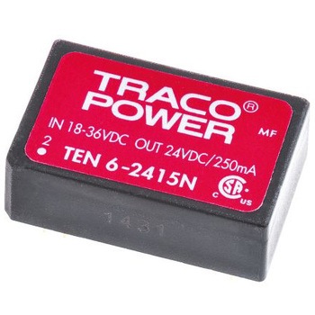 注文コード:48772116,48772125 TRACOPOWER 絶縁DC-DCコンバータ TEN 6N TRACO POWER